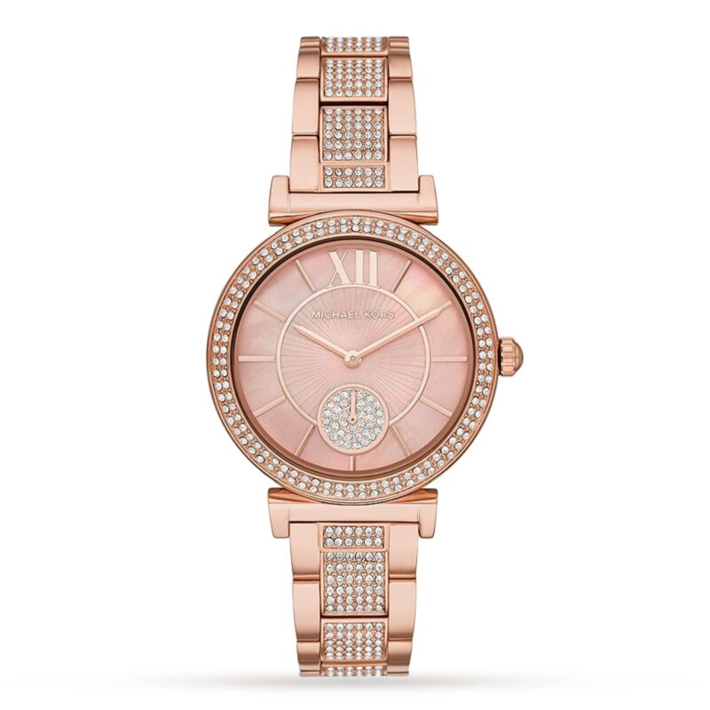 Abbey Rose Gold Tone Ladies Watch