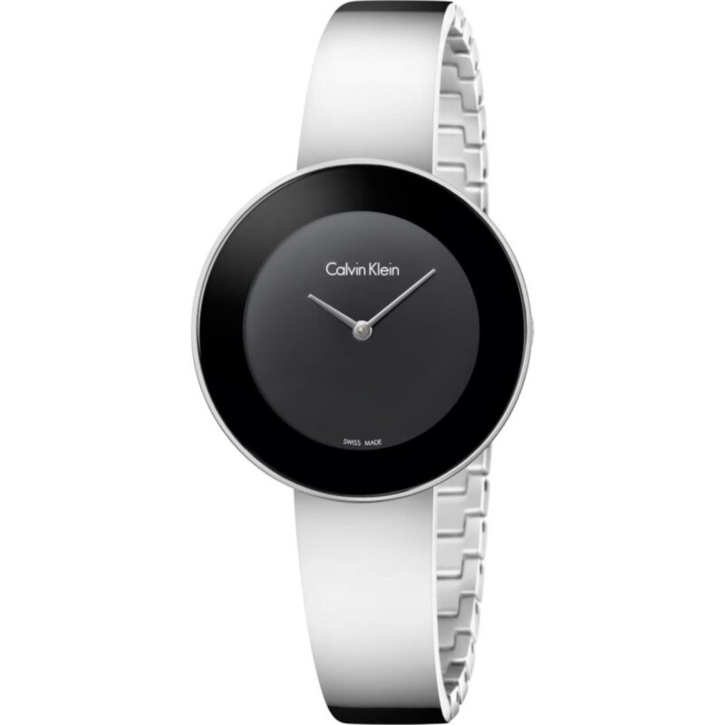 Calvin Klein Chic Black Dial Stainless Steel Ladies' Watch K7N23C41 RRP £239