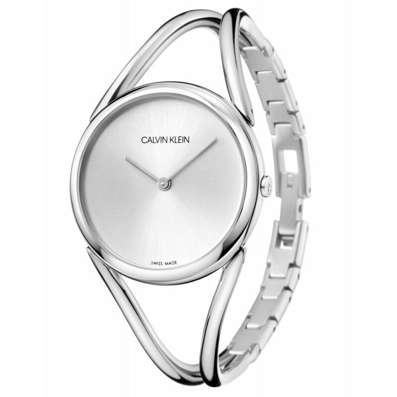 Calvin Klein Lady Quartz Silver Dial Stainless Steel Bracelet Ladies Watch KBA23126