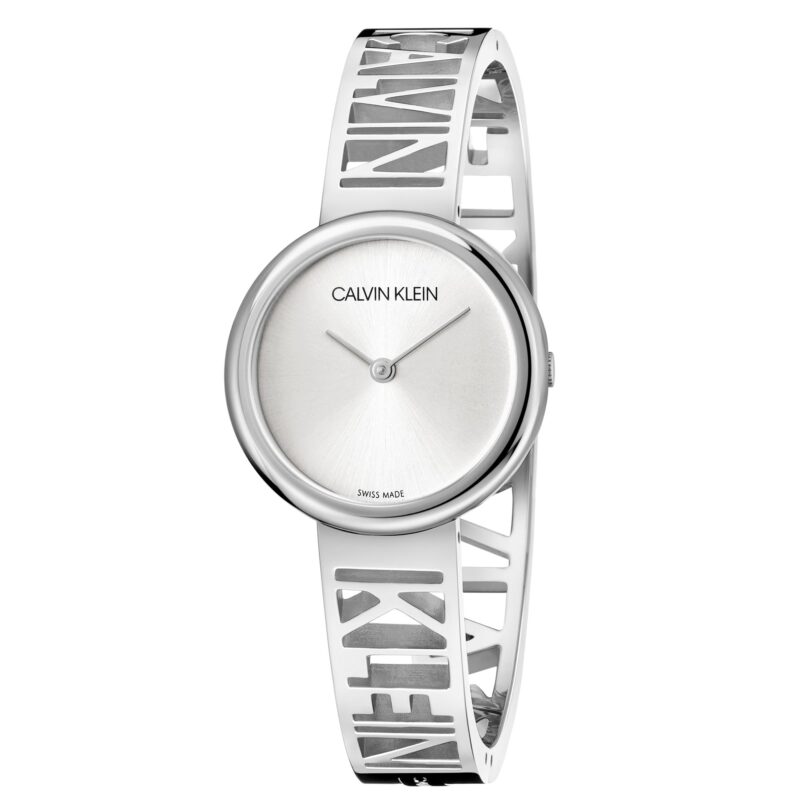 Calvin Klein Mania Quartz Silver Dial Stainless Steel Bracelet Ladies Watch KBK2M116