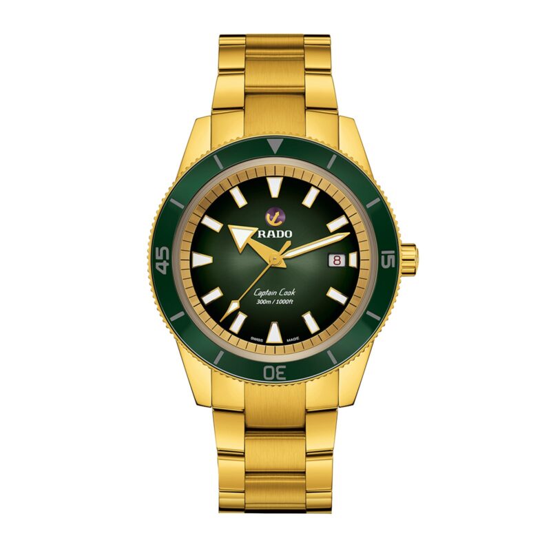 Captain Cook Automatic 42mm Mens Watch Green