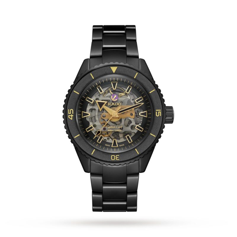 Captain Cook Ceramic Skeleton 43mm Mens Watch - Limited Edition
