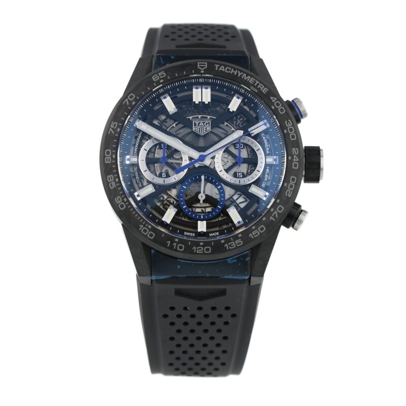 Carrera Heuer 02 'Carbon Collection' Limited Edition Mens Watch CBG2017