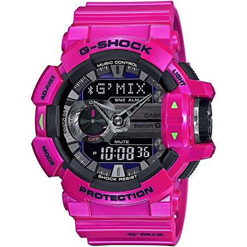 Casio G-Shock G'Mix Pink Unisex Bluetooth Smartwatch GBA-400-4C