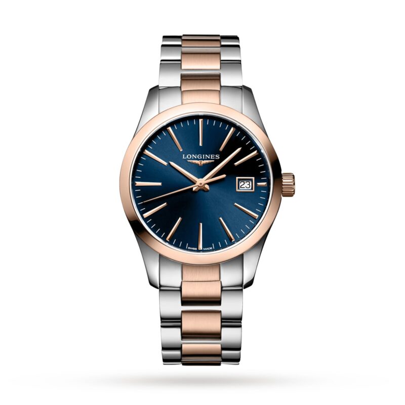 Conquest Classic 34mm Ladies Watch Blue