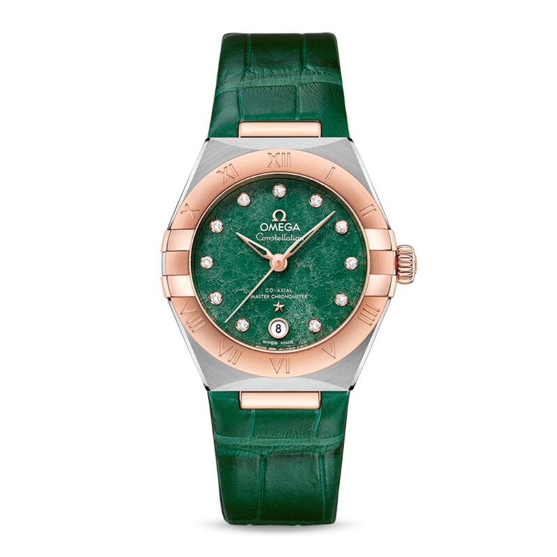 Constellation Co-Axial Master Chronometer 29mm Ladies Watch Green
