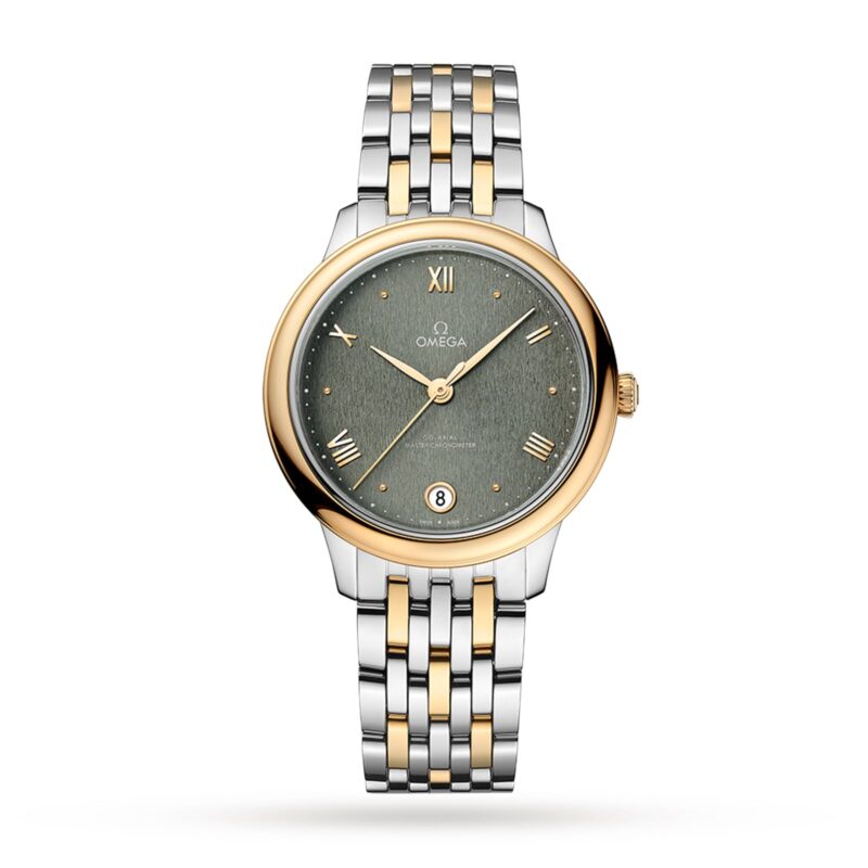 De Ville Prestige Co-Axial Master Chronometer 34mm Ladies Watch Green
