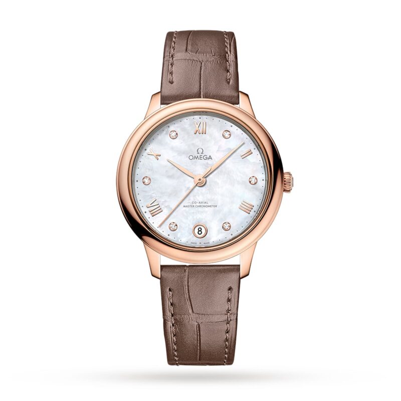 De Ville Prestige Co-Axial Master Chronometer 34mm Ladies Watch White