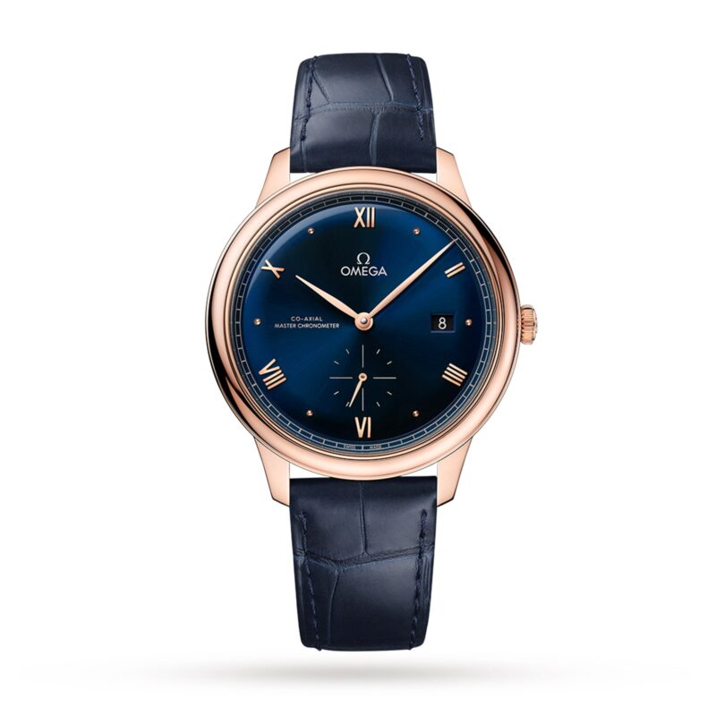 De Ville Prestige Co-Axial Master Chronometer Small Seconds 41mm Mens Watch Blue