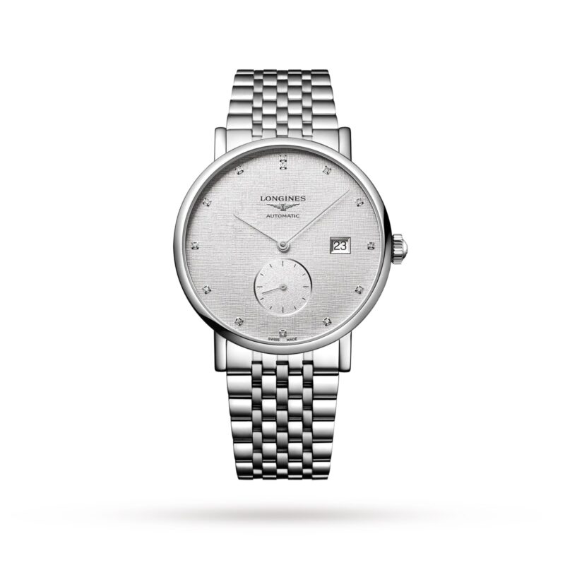 Elegant Collection 39mm Mens Watch Silver