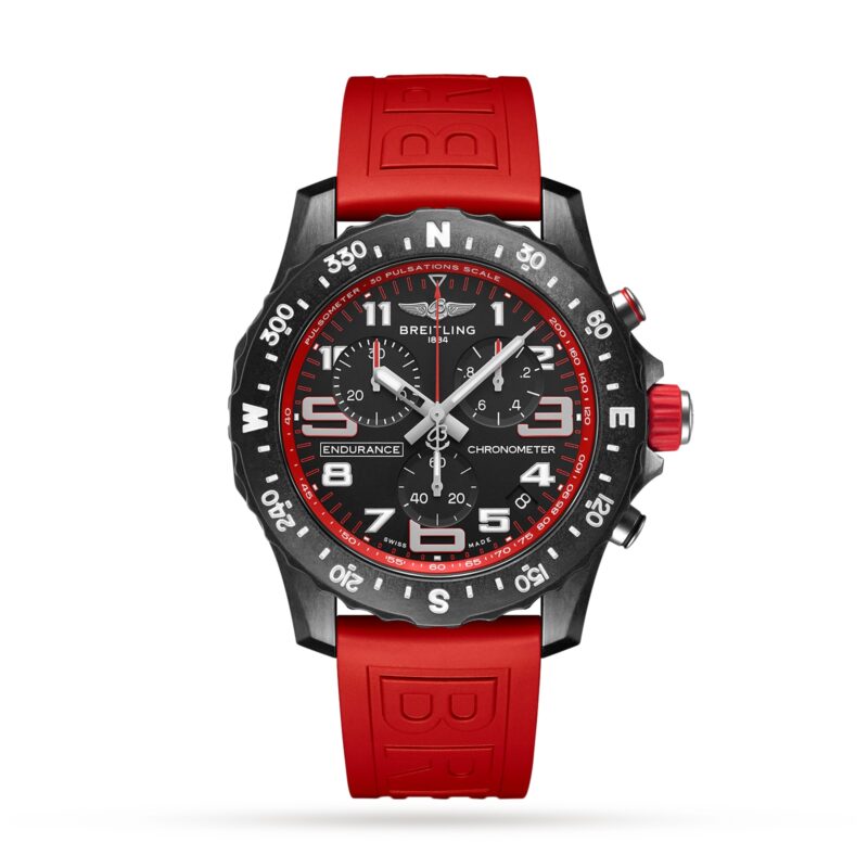 Endurance Pro 44mm Mens Watch Red