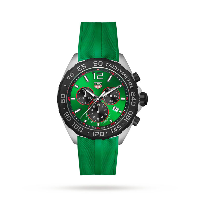 Formula 1 Chronograph 43mm Mens Watch Green