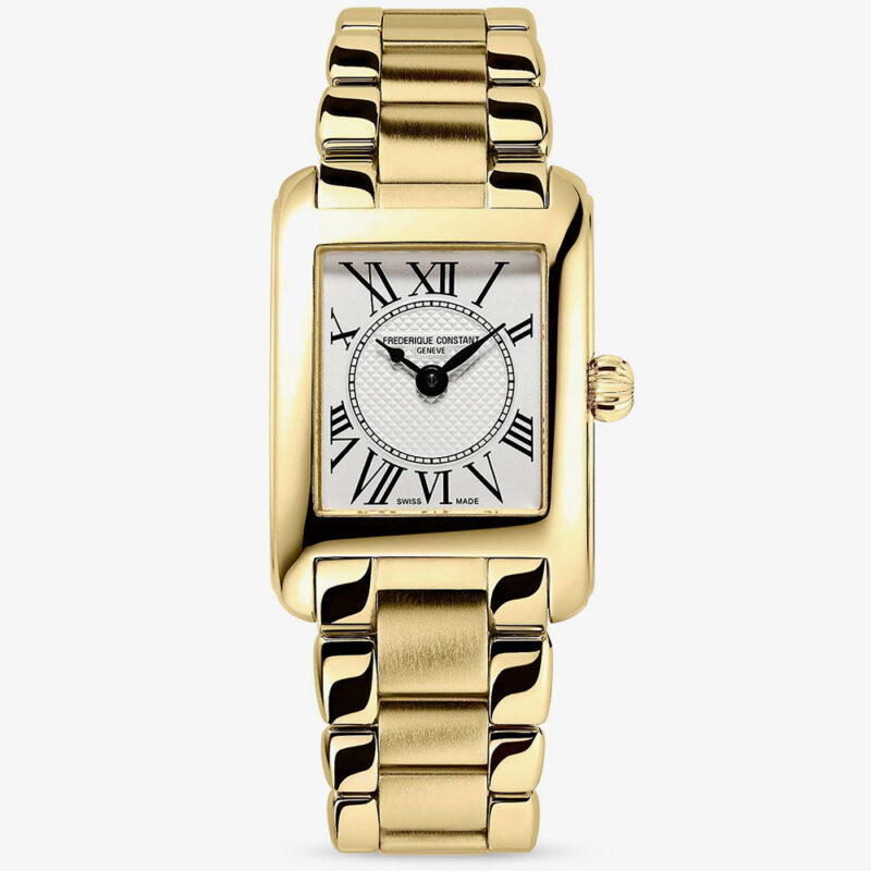 Frederique Constant Ladies Caree Gold Plated Watch FC-200MC15B