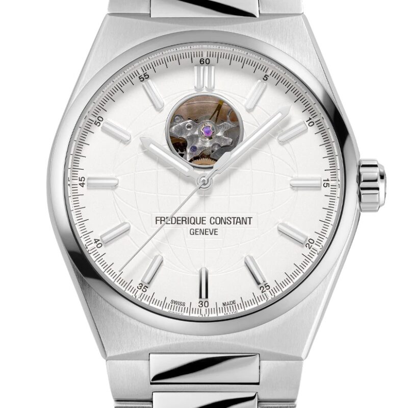 Frederique Constant Ladies Highlife Automatic Heratbeat White Dial Watch FC-310S4NH6B