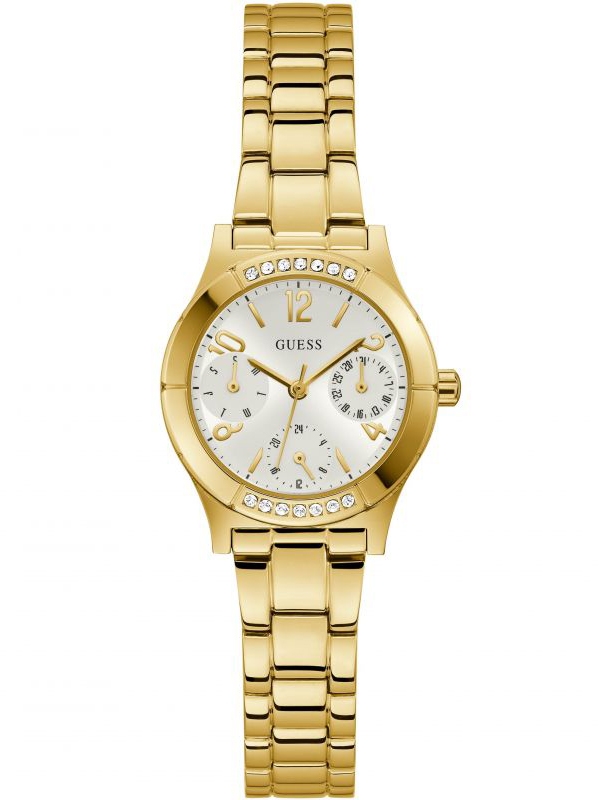 Guess Ladies Piper Gold Plated Chronograph Watch GW0413L2