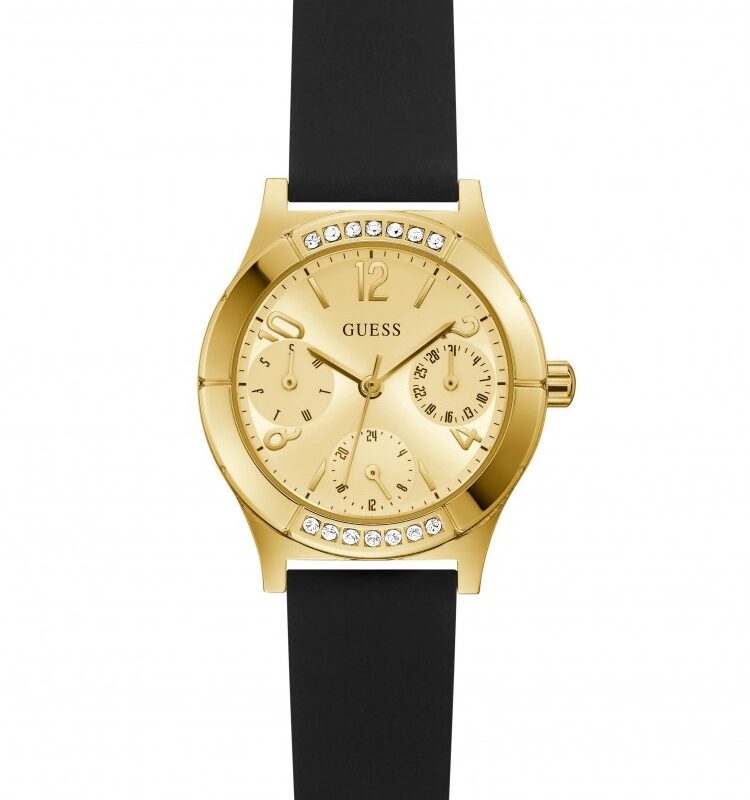 Guess Ladies Piper Gold Plated Chronograph Watch GW0451L1
