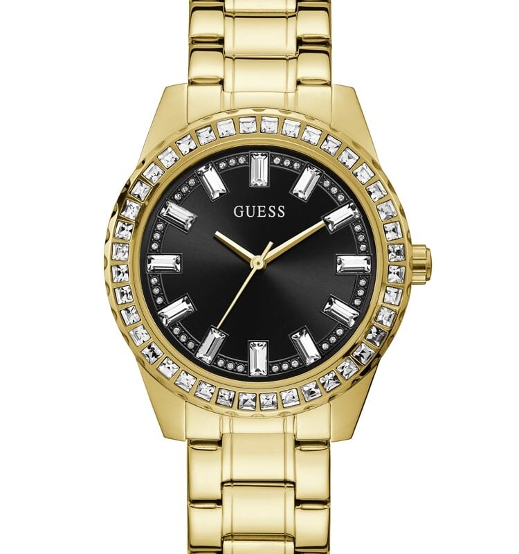 Guess Ladies Sparkler Gold Tone Watch GW0111L2