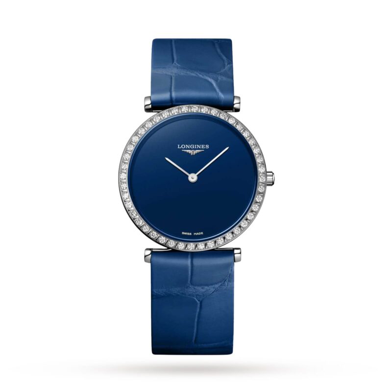 La Grande Classique Blue Dial 39mm Ladies Watch