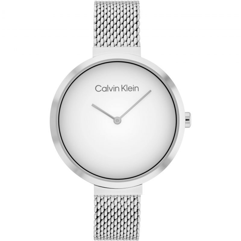 Ladies CALVIN KLEIN Minimalistic T-Bar Mesh Watch
