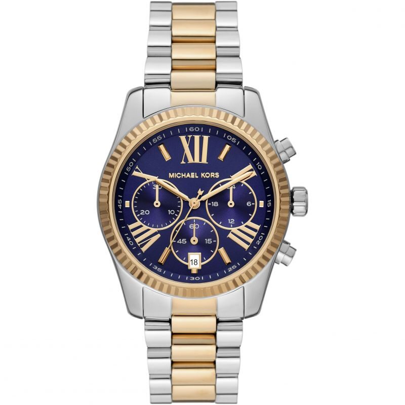 Ladies Michael Kors Lexington Chronograph Watch