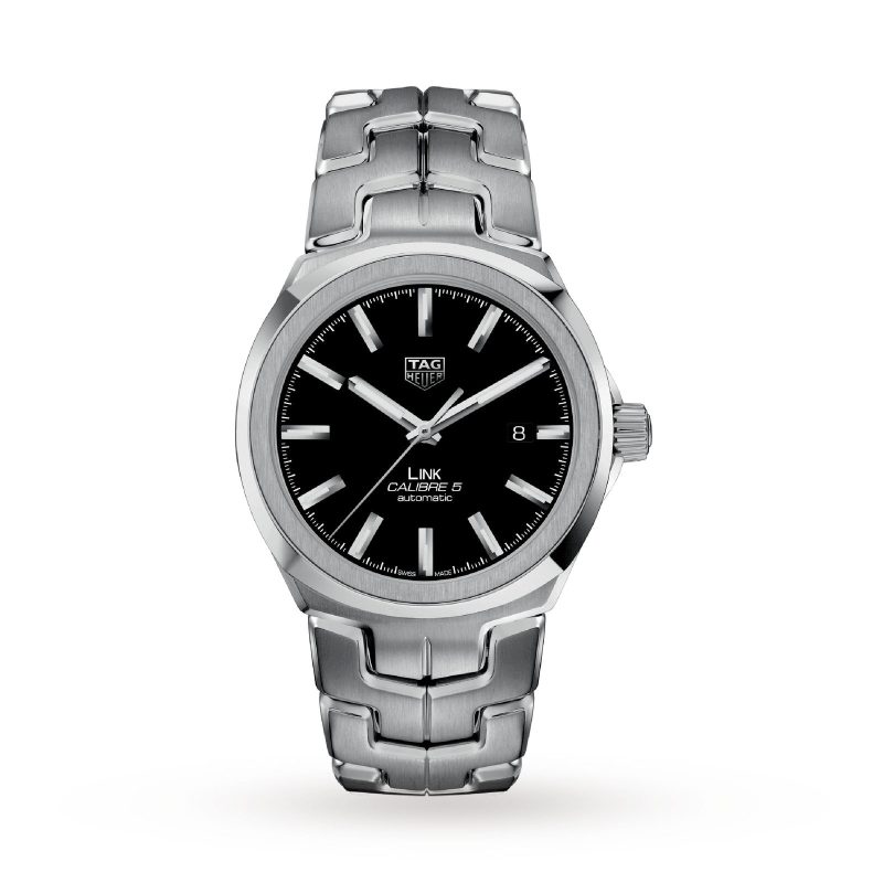 Link Calibre 5 41mm Automatic Date Mens Watch