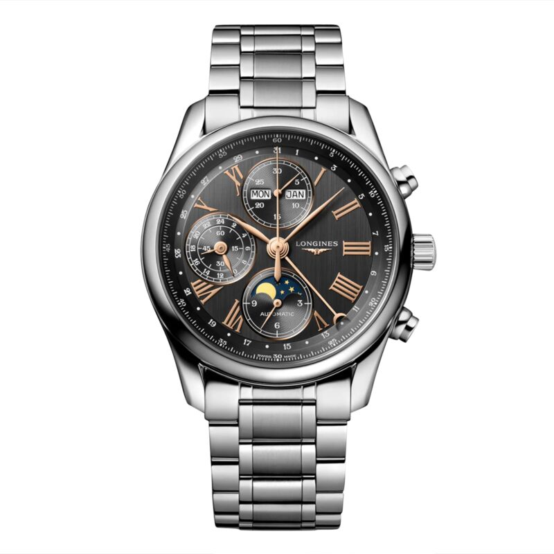 Master Collection 40mm Mens Watch Grey Stainless Steel
