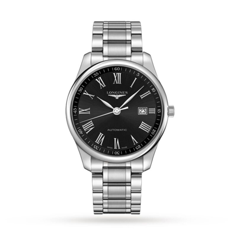 Master Collection 42mm, Black Dial Mens Watch
