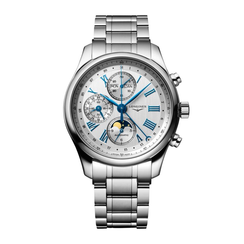 Master Collection 42mm Mens Watch Silver Stainless Steel
