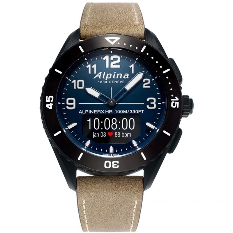 Mens Alpina Alpiner X Alive Bluetooth Smartwatch