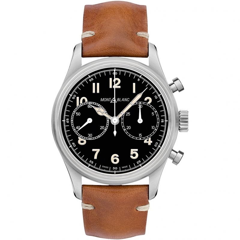 Mens Montblanc 1858 Automatic Chronograph Watch