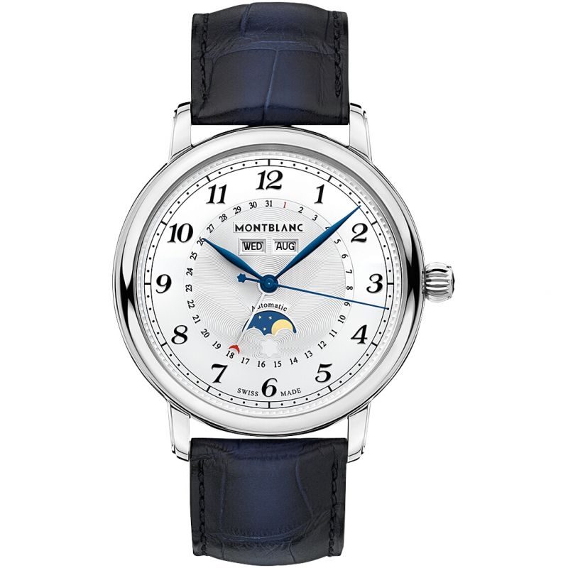 Mens Montblanc Star Legacy Calendar Moonphase Automatic Watch