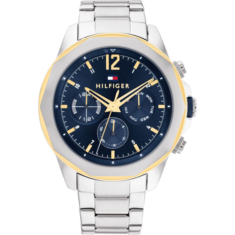 Mens Tommy Hilfiger Two Layered Case Watch