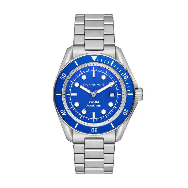 Michael Kors Blue Dial Stainless Steel Strap Men's Watch MK9160