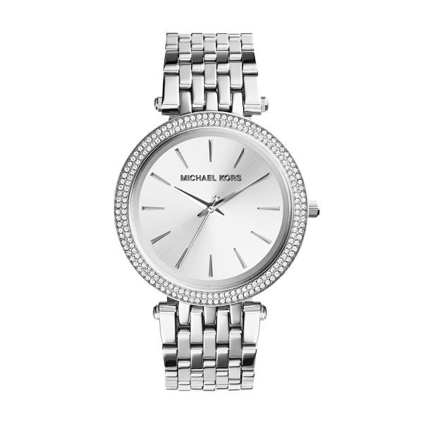 Michael Kors Darci Silver Dial Stainless Steel Bracelet Ladies Watch MK3190