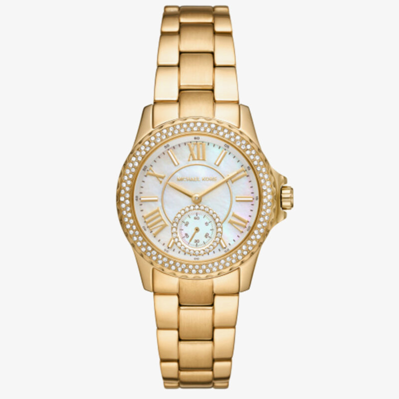 Michael Kors Ladies Everest Gold Plated Watch MK7363