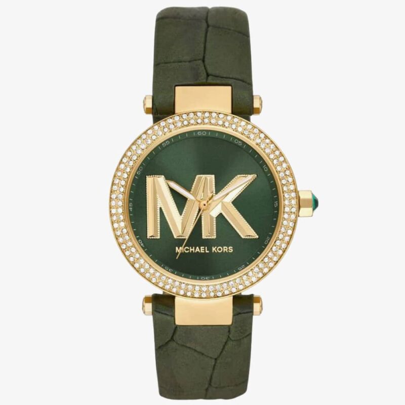 Michael Kors Ladies Green Parker Watch MK4724