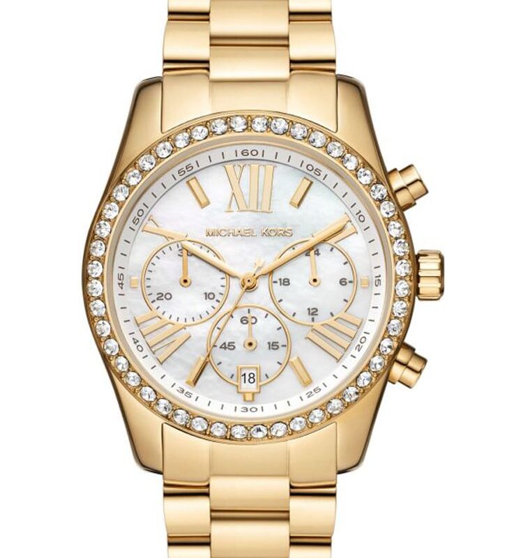 Michael Kors Ladies Lexington Chronograph Bracelet Watch MK7241