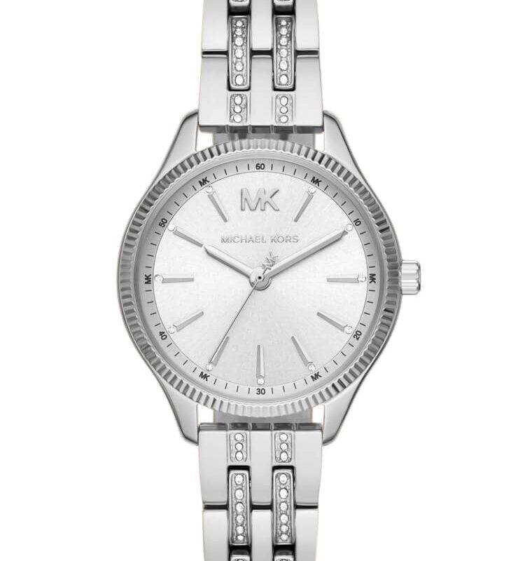 Michael Kors Ladies Lexington Pave Stainless Steel Bracelet Watch MK6738