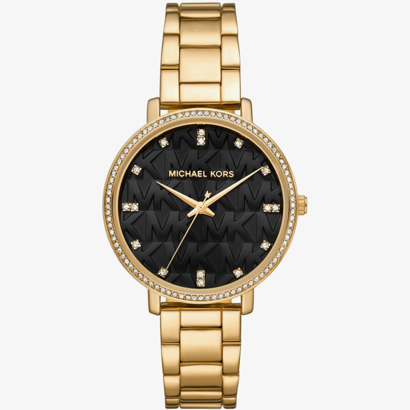Michael Kors Pyper Ladies Gold Tone Bracelet Watch MK4593
