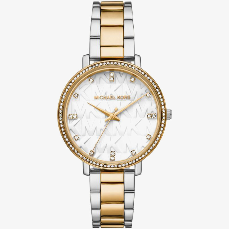 Michael Kors Pyper Ladies Two Tone Bracelet Watch MK4595