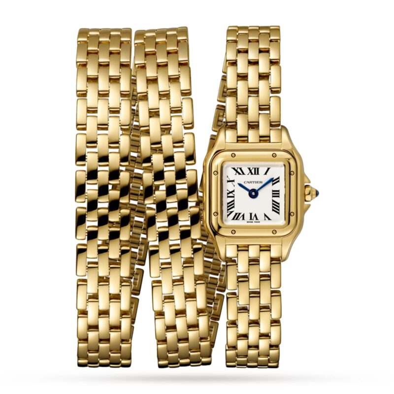 Panthère De Cartier Watch, Mini Model, Quartz Movement, 18k Yellow Gold