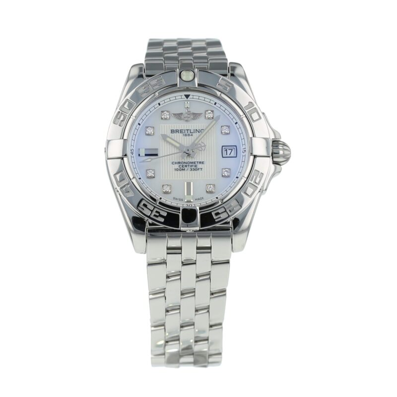Pre-Owned Breitling Galactic 32 Ladies Watch A171356L2/A708
