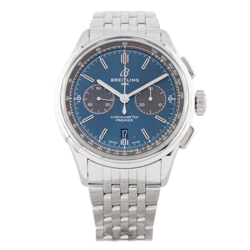 Pre-Owned Breitling Mens Premier Bracelet Watch 4405049
