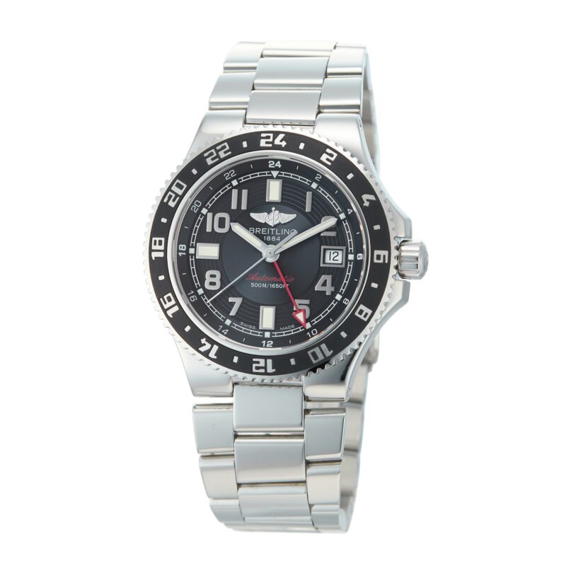 Pre-Owned Breitling Superocean GMT Mens Watch A32380