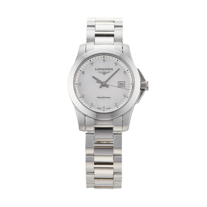 Pre-Owned Longines Conquest Ladies Watch L3.376.4.87.6