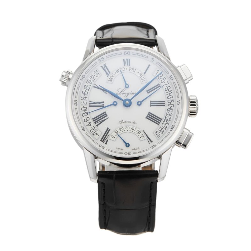 Pre-Owned Longines Heritage Retrograde Mens Watch L4.797.4.71.2
