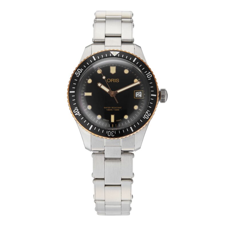 Pre-Owned Oris Divers Sixty-Five Mens Watch 01 733 7747 4354-07 8 17 18