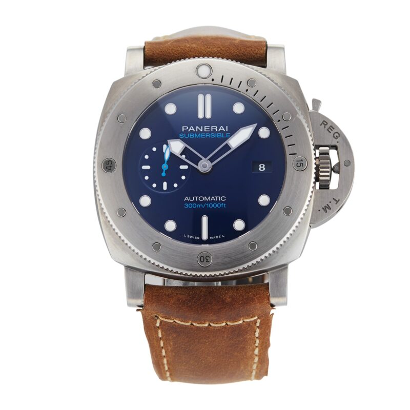 Pre-Owned Panerai Submersible 47 Mens Watch PAM00692