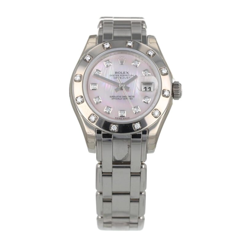 Pre-Owned Rolex Datejust Pearlmaster Ladies Watch 80319