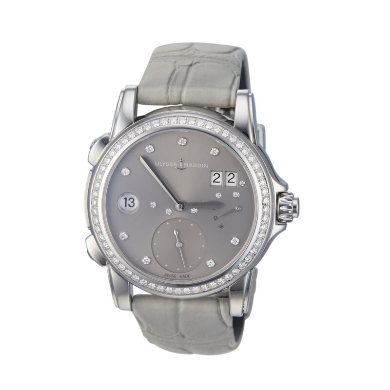 Pre-Owned Ulysse Nardin Classic Lady Dual Time Ladies Watch 3243-222/91